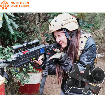 Buen precio Comerciante de acción en vivo CS Arma y chaleco Multijugador Equipo de etiqueta láser inalámbrico en línea