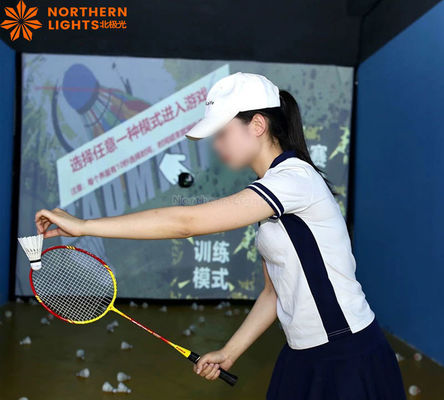 Buen precio Equipo de acondicionamiento físico de bádminton en interiores simulador de realidad virtual juego deportivo de entrenamiento en línea