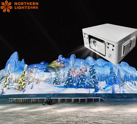 Buen precio Mapeo de proyección 3D al aire libre con pantalla de video en la pared en línea
