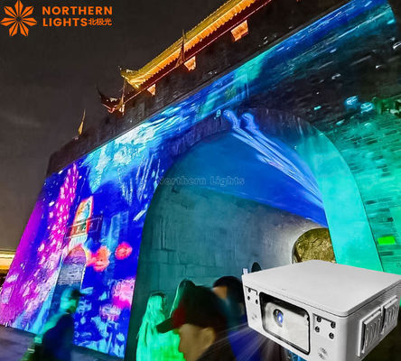 Buen precio Proyector de mapas 3D de video holográfico al aire libre para exposiciones de paredes grandes en línea