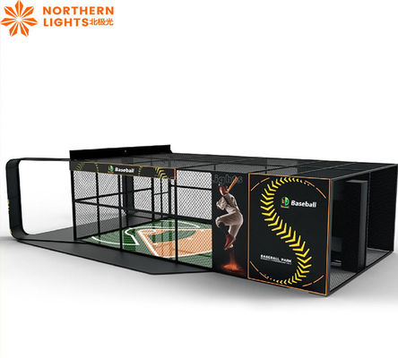Buen precio juegos interactivos con proyector Deportes Ar Entretenimiento en interiores Simulador de béisbol en línea