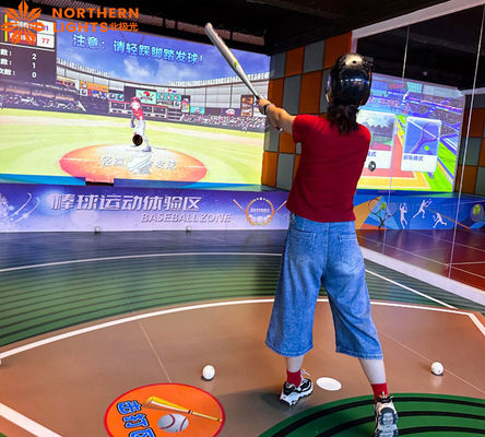 Buen precio Lujo inmersivo 3d Magic Park Equipo Ar AR juego de béisbol Proyección interactiva en línea