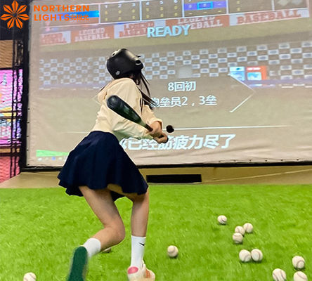 Buen precio Pavilón Batting Pavilón Batting Cage Pitching Machine Simulación de béisbol en línea