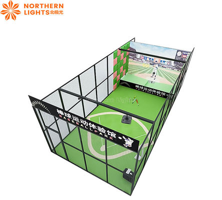 Buen precio Realidad virtual en interiores Deportes Ar Proyección Simulador de béisbol inteligente Simulación de béisbol en línea