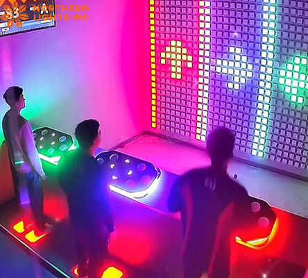 Buen precio Activo Extremo de mano Niños Partido de equipo Interactivo LED Display Activar juegos de píxeles en línea