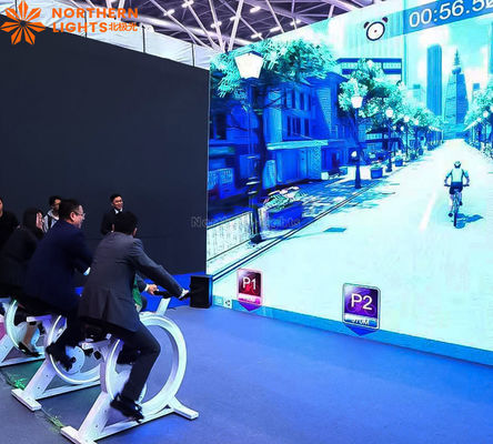 Buen precio Ciclismo virtual Fitness Spinning Bike Interactivo Parque inteligente Deportes Fitness Proyección en línea
