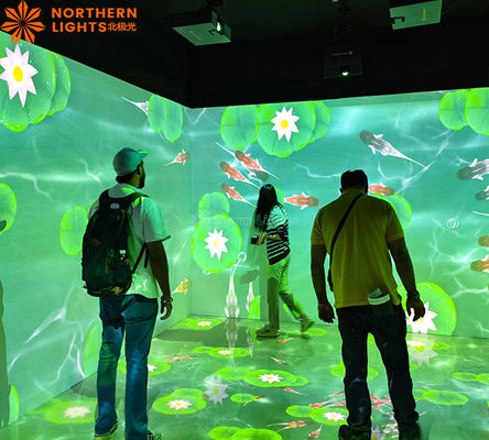 Buen precio Exposición con proyección interactiva Proyector inmersivo Experiencia en interiores en línea