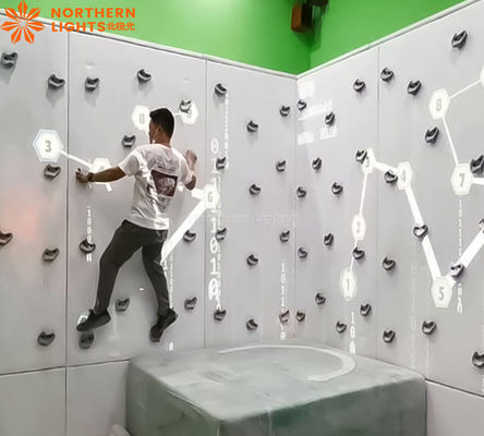 Buen precio Juegos interactivos de escalada de paredes escalada de rocas proyección interactiva sistema AR Kinect en línea
