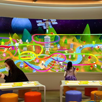 Buen precio Fabricante Actividad de juego de luz RGB Decoración Interactiva Led Floor Light en línea