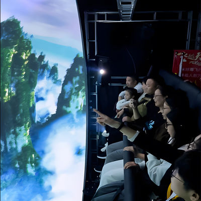 Buen precio Popular Cinemas 5D 7D 9D 12D Teatro de moscas Cúpula Cine volador con efectos especiales en línea