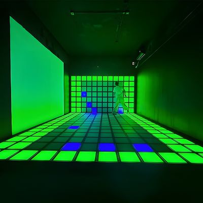 Buen precio IP65 a prueba de agua 30cm*30cm Rgb Interactivo Juego Activo Led Baile Floor Sala de baile en línea