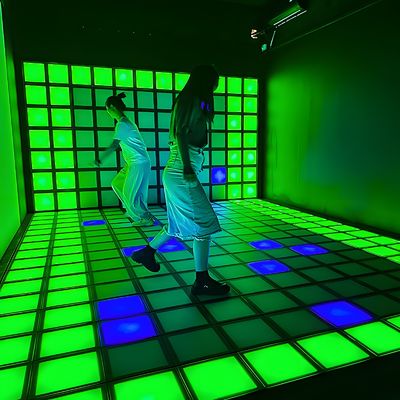 Buen precio Nuevo artículo Rgb Led China Interactivo Activar Juego Led Bailando piso Sensitivo piso en línea