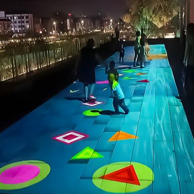 Buen precio Solución de proyector de piso interactivo de magia al aire libre a todo color personalizado en línea