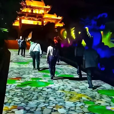 Buen precio Sensor de movimiento de infrarrojos al aire libre Proyección interactiva Inmersivo de piso Juego interactivo en línea
