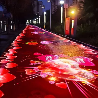 Buen precio Proyección nocturna al aire libre Sistema de proyección de juegos de piso interactivo para hoteles en línea