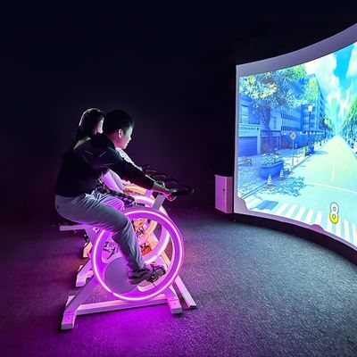 Buen precio Interactivo Bicicleta Deportiva Salón de Experiencia Digital Bicicleta Inteligente Sistema Interactivo Ar Juego de Bicicleta en línea