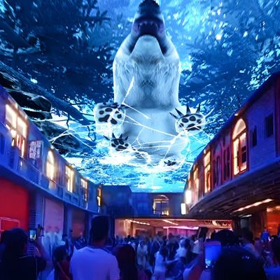 Buen precio Proyector de luz del cielo nocturno AR 10000 lumens Proyector de realidad virtual inmersivo en línea