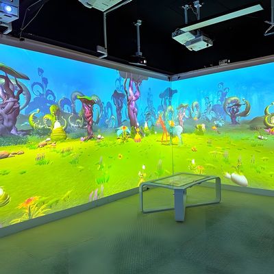 Buen precio Inicio Educativo Asombroso Magia Pintura Mesa Niños AR Juego Interactivo Proyección de Pared Juego en línea