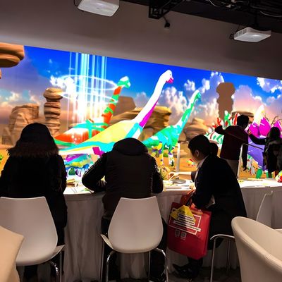 Buen precio Productos para interiores Proyector interactivo Sistema de proyección de AR Estilos de escaneo Juegos de pintura Software en línea