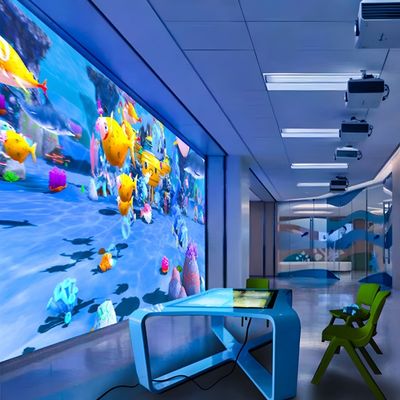 Buen precio Pintura mágica Proyección interactiva en pared Proyector de pantalla táctil interactiva en interiores en línea