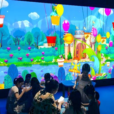Buen precio Sistema de juegos de proyector interactivo personalizado de 3400lm Magia de pintura para niños en línea