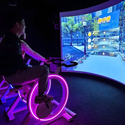 Buen precio Juego de deportes saludables Ar Interactivo Dinámico Juego de proyección de carreras de bicicleta en línea