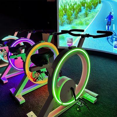 Buen precio Juego de proyección interactivo de AR Deportes Fitness Juego de bicicleta dinámico en línea