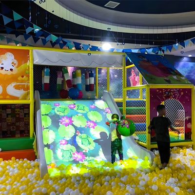 Buen precio Juego de diapositivas interactivo Juego de proyección interactivo para entretenimiento del centro comercial en línea