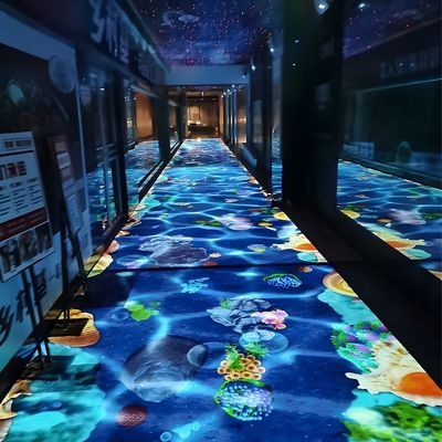 Buen precio Juego de Proyección Interactiva de Hotel 3200 Lumens Proyección Holográfica de Pavimento en línea