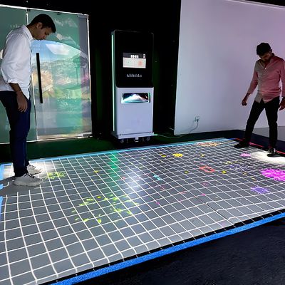 Buen precio Ejercicio físico Sistema deportivo interactivo Juegos de proyector de piso en línea