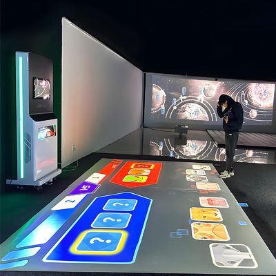 Buen precio Equipo de ejercicios todo en uno Sistema de proyector interactivo Juego de piso interactivo en línea