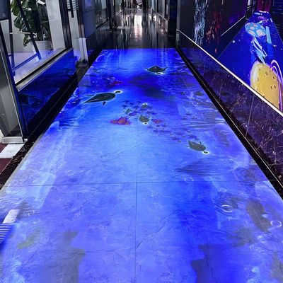 Buen precio Productor Sistema de proyector de suelo interactivo de holograma interior en línea