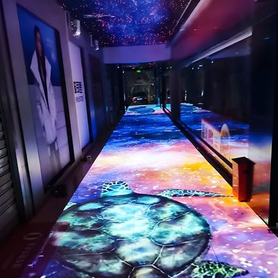 Buen precio Proyección interactiva de piso interior Proyector inmersivo de 3200 lúmenes en línea
