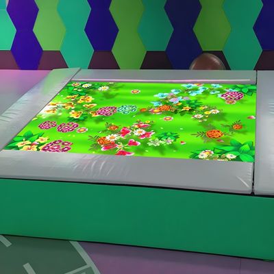 Buen precio Jardín de infantes piso proyección interactiva juego de trampolín uso en interiores en línea