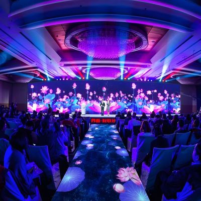 Buen precio Sistema de proyección interactivo inmersivo de pantalla grande 3D holográfico para restaurante en línea