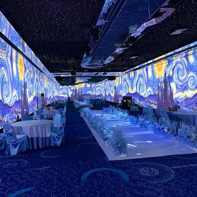 Buen precio Holograma 3D Experiencia inmersiva de restaurante 20 canales Proyección inmersiva en línea