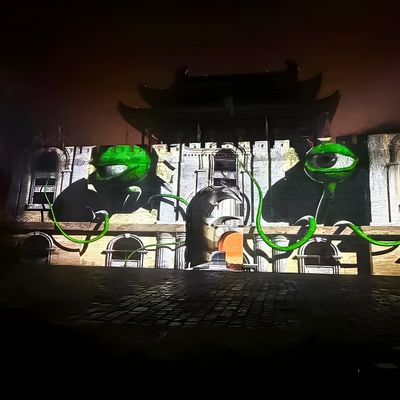 Buen precio Proyector de proyección 3D 8500 Lumens proyección de mapas de edificios en línea