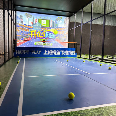 Buen precio Nuevos productos Ténis Deporte Máquina de pelota para equipos de entrenamiento automático en línea