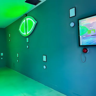Buen precio Modo Interactivo Plan de la Sala de Captura Presiona el Botón LED Activar Esconde el Ojo del Diablo en línea