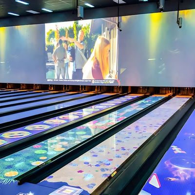 Buen precio Entretenimiento popular Indoor Bowling Game Lane Máquina de puntuación Equipo completo en línea