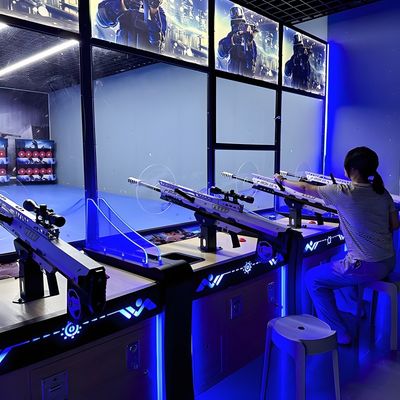 Buen precio Juego de disparos en interiores Arcade de tiro Juego de disparos Máquinas de simulador de equipos en línea