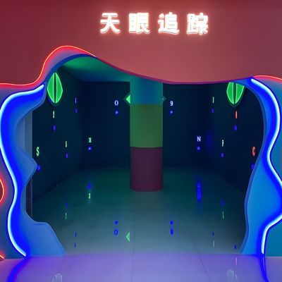 Buen precio Construcción de equipos Interactivo Escape Activate Led Light Pared Juego Diablo Ojo Sala de juegos en línea