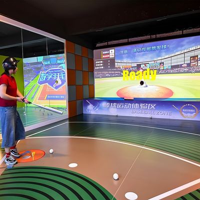 Buen precio Pavilón Batting Pavilón Batting Cage Pitching Machine Simulación de béisbol en línea