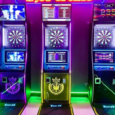 Buen precio Máquina de dardos de pie operada por monedas Máquinas de arcade deportivas baratas Tablero de dardos electrónico en línea