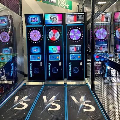 Buen precio Entretenimiento comercial en interiores Máquina de juego competitiva Máquina de dardos en línea