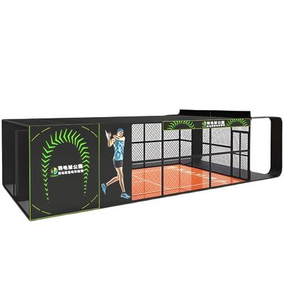 Buen precio Gran salón de deportes digital Simulador de proyección de béisbol de bádminton descompresión en línea