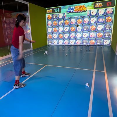Buen precio Equipo de acondicionamiento físico de bádminton en interiores simulador de realidad virtual juego deportivo de entrenamiento en línea