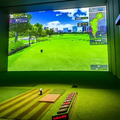 Buen precio Simulador de golf de infrarrojos Smart Hitting Golf ayuda de entrenamiento Indoor Range Ar Golf juego en línea