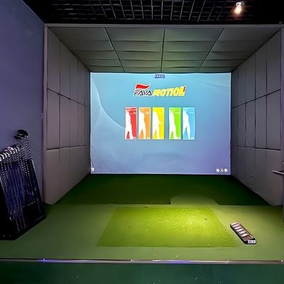 Buen precio Proyección 3D Interiores Infrarrojos Inducción Simulación de Golf Entrenador Simulador de Golf en línea