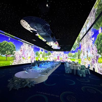 Buen precio Salón de mapas digitales Proyección de pared inmersiva Proyector inmersivo en línea